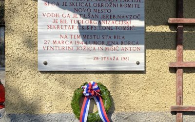 SPOMINSKA PLOŠČA JOŽICA CETIN VENTURINI